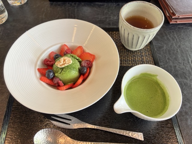matcha affogato