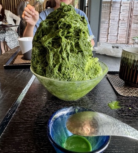matcha shaved ice